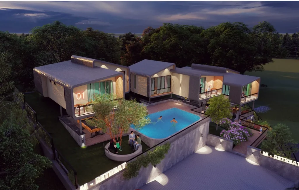 Resort project by architects in Kerala