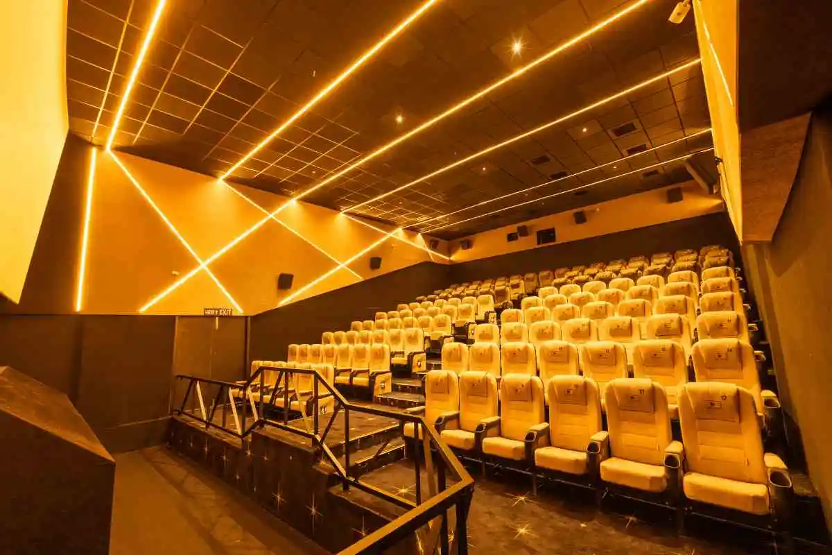 Multiplex theatre interior design by architects in Calicut – entertainment space by architecture firm in Calicut