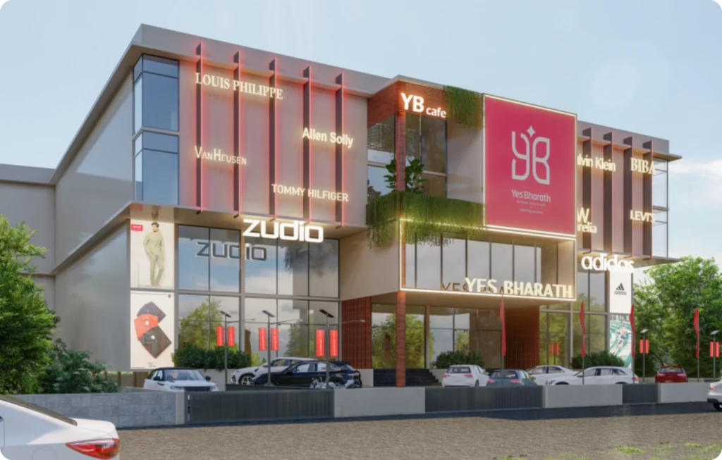 Shopping mall by architects in Kerala